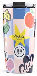 Cool Bottles Kubek termiczny 550 ml Xclusive! Nébula - Sticker Fever