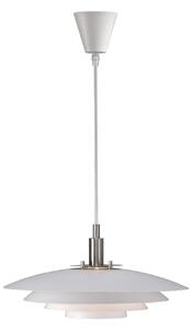 Lampa Wisząca Nordlux, Bretagne, ściemnialny, biały, salon, metal, skandynawski