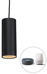 Inteligentna lampa wisząca czarna z WiFi GU10 - Tubo Oswietlenie wewnetrzne
