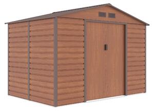 Domek ogrodowy G21 GAH 529 - 277 x 191 cm, brązowy