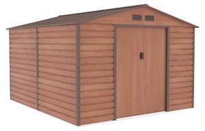 Domek ogrodowy G21 GAH 884 - 277 x 319 cm, brązowy