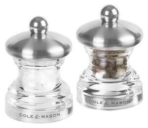Cole&Mason Cole&Mason - Zestaw młynków do soli i pieprzu BUTTON 2 szt. 6,5 cm GG422
