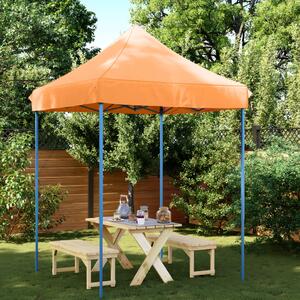 Składany namiot imprezowy pop-up, pomarańczowy, 200x200x306 cm