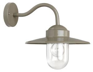 K.S. Verlichting Kinkiet zewnętrzny DOLCE, aluminiowy / szary / cynkowy, aluminium