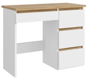 Biurko skandynawskie Beta 3 Norge BiaÅy-DÄ b Craft 94 cm