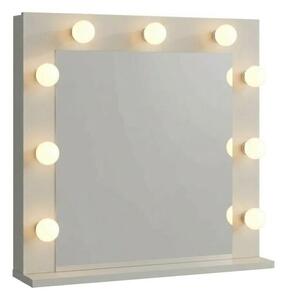 Lustro z 9 Å¼arÃ³wkami LED idealne do toaletki kaszmir