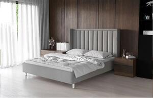 Łóżko tapicerowane 81245 M&K foam Koło 90x200