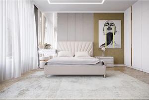 Łóżko tapicerowane 81246 M&K foam Koło 160x200