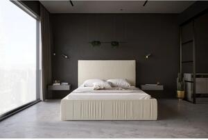 Łóżko tapicerowane 81249 M&K foam Koło 140x200