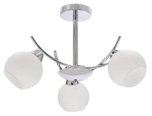 Nowoczesna wisząca lampa z trzema kloszami - 7X M071 T1-D52