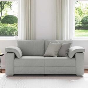 Sofa szary chmur 180 x 77 x 82 cm tkanina