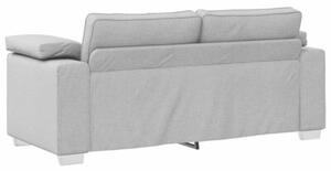 Sofa szary chmur 180 x 77 x 82 cm tkanina