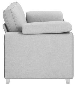 Sofa szary chmur 180 x 77 x 82 cm tkanina