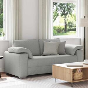 Sofa szary chmur 180 x 77 x 82 cm tkanina