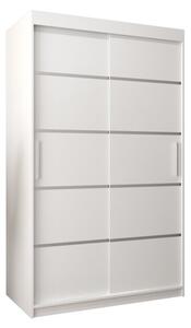 Szafa przesuwna garderoba Verona 1 120 wys. 200 cm biaÅy + biaÅy