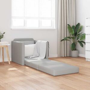 Sofa bed szary chmur 74 x 77 x 81 cm tkanina