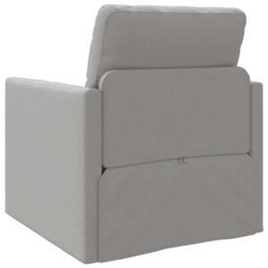 Sofa bed szary chmur 74 x 77 x 81 cm tkanina
