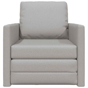Sofa bed szary chmur 74 x 77 x 81 cm tkanina