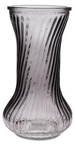 Wazon szklany Vivian, czarny, 10 x 21 cm