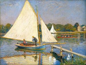 Reprodukcja Les canotiers Argenteuil, Claude Monet