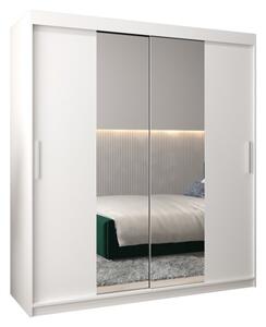 Szafa przesuwna garderoba Tokyo 1 180 wys. 200 cm biaÅy + biaÅy