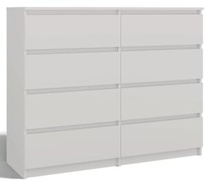 Komoda TOP E SHOP Malwa M8 120 BiaÅy