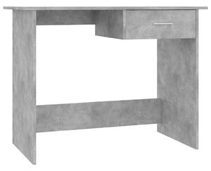 Loftowe biurko do pokoju w kolorze beton L2-S10