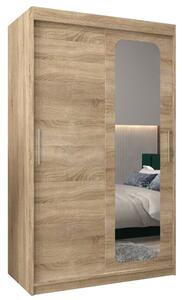 Szafa przesuwna garderoba Promo T2 120 wys. 200 cm sonoma + sonoma