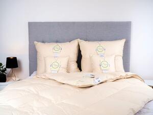 Poduszka puchowa 90% trzykomorowa AMZ Organic Cotton 50x70