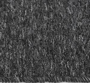 AntypoÅlizgowe nakÅadki na schody, 15 szt., 75x20 cm, antracyt