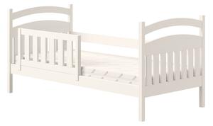 Łóżko dziecięce drewniane Amely - Kolor Biały 80x180