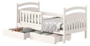 Łóżko dziecięce drewniane Amely - Kolor Biały