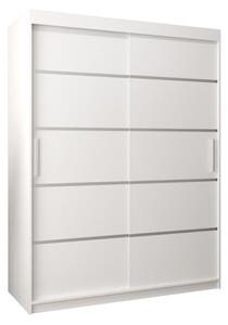 Szafa przesuwna garderoba Verona 1 150 wys. 200 cm biaÅy + biaÅy