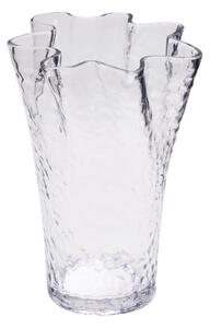 Szklany wazon (wysokość 30 cm) Ruffle – Hübsch