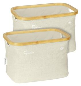 Tekstylne koszyki zestaw 2 szt. 38x26x26 cm Tom Tailor – Wenko