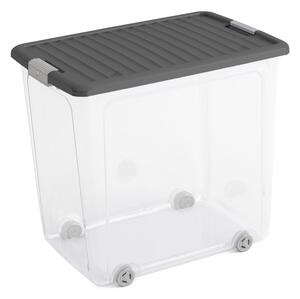 Plastikowy pojemnik z pokrywką 56,5x39x51,5 cm W box XL – KIS