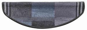 Samoprzylepne nakÅadki na schody 10 szt. 65x21x4cm czarno-szare