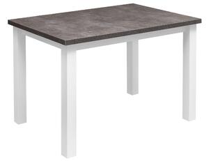 Stół do Kuchni Jadalni LAP 120x80 Biały/Beton