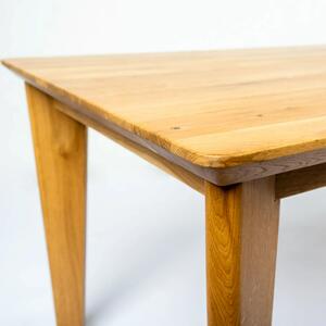 Stół drewniany rozkładany z litego drewna do jadalni MOVA