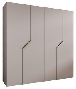 Szafa uchylna otwierana Andrew 1 200 wys. 202 cm kaszmir + u. zÅoty