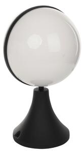 Okrągła lampa zewnętrzna czarna - N009-Genua