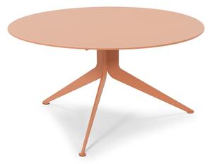 Łososiowy metalowy okrągły stolik ø 78 cm Daley – Spinder Design