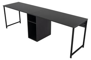 Biurko z matowym wykończeniem 60x240 cm Twin – Kalune Design