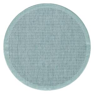 Niebieski okrągły dywan odpowiedni na zewnątrz ø 120 cm Giza 1410 – Ayyildiz Carpets