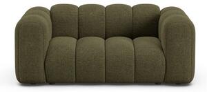 Zielona sofa z tkaniny szenilowej 170 cm Lupine – Micadoni