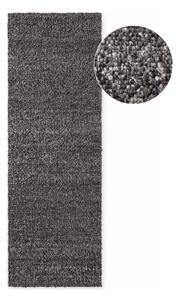 Ciemnoszary chodnik z materiału bouclé tkany ręcznie 80x200 cm Notting Hill Portobello – Ted Baker