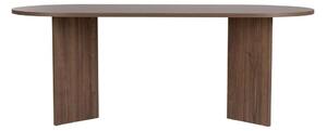 Stół w dekorze orzecha 90x200 cm Sabella – Kalune Design