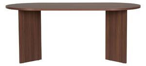 Stół w dekorze orzecha 89,5x180 cm Sablin – Kalune Design
