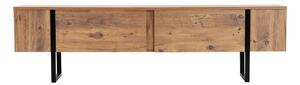 Szafka pod TV w dekorze sosny w naturalnym kolorze 180x50x29,5 cm Serenity – Kalune Design