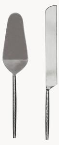 Komplet do serwowania ciasta Hammered, 2 elem